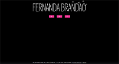 Desktop Screenshot of fernanda-brandao.de